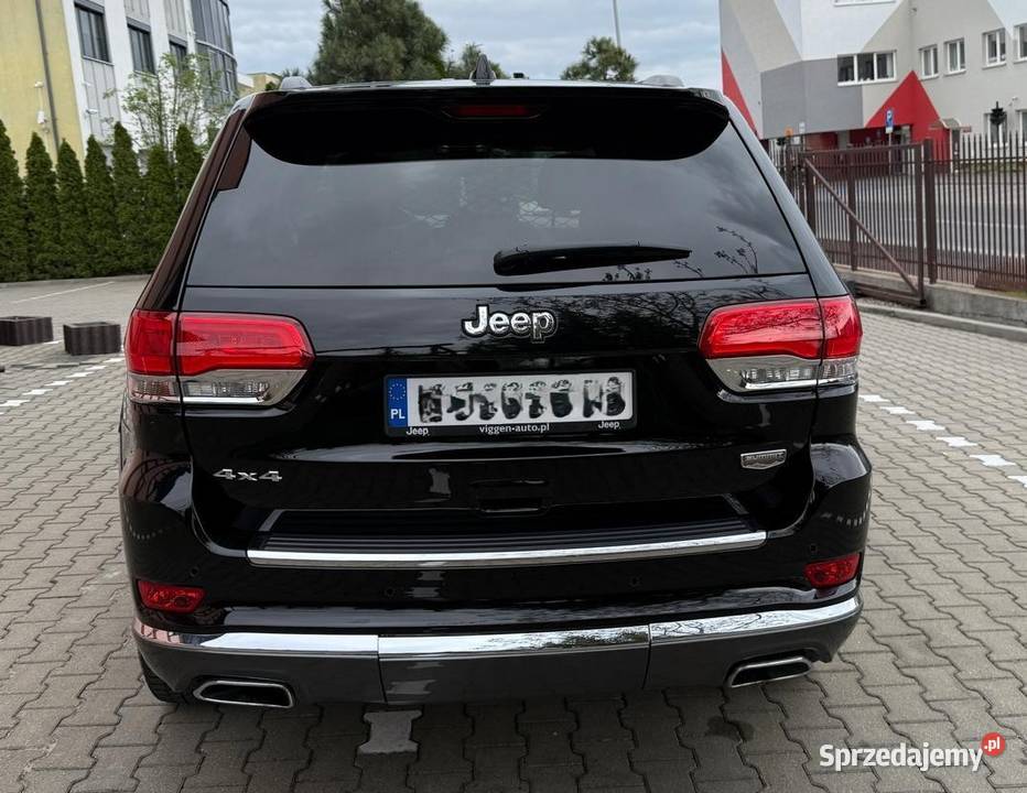 Jeep Grand Cherokee Summit 30 V6 2017 Salon Toruń sprzedam