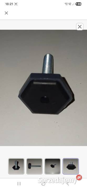 Stopki regulacyjneM8x45 Antypoślizgowe Michałowice