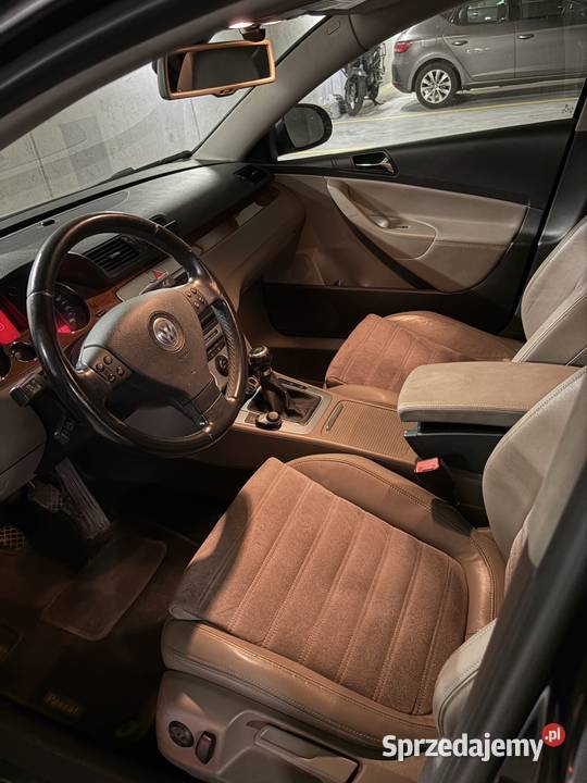 Volkswagen Passat B6 Highline 20 TDI 140 2008 łopatki zmiany biegów Wrocław