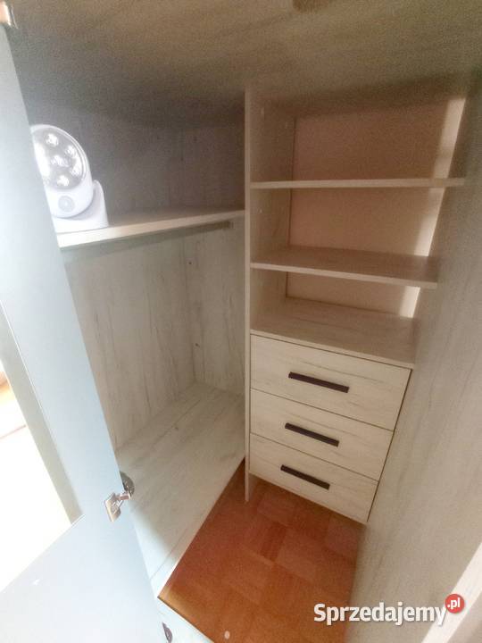 Łóżko piętrowe z garderobą szafą biurkiem Białystok