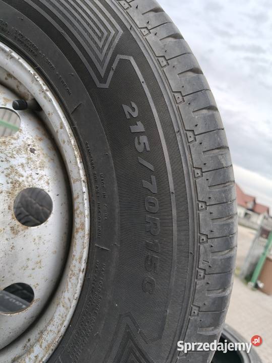 Opony 2023 felgi fiat Ducato Jasień