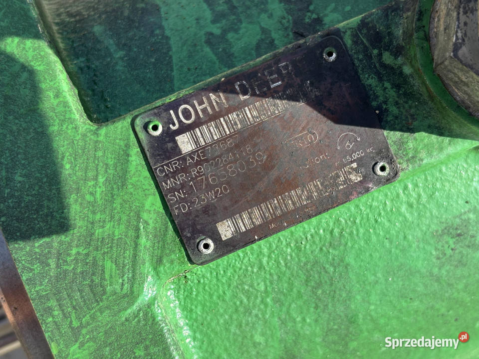 John Deere 8200 8400 8600 9500 9800 Hydromotor wielkopolskie Jastrzębniki