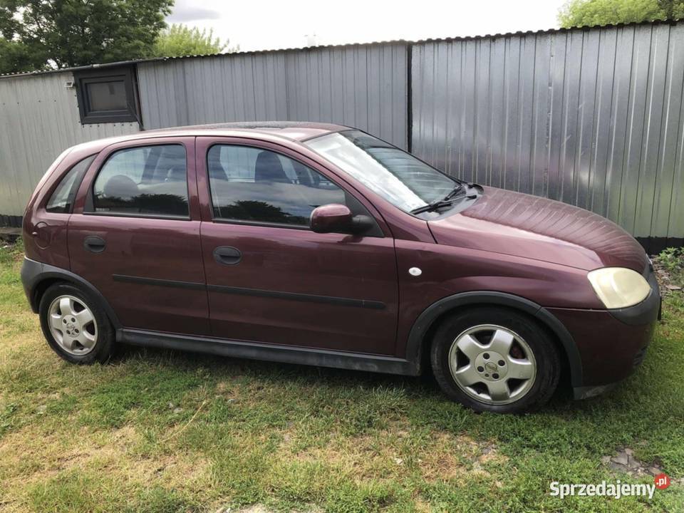 Opel Corsa C łódzkie Kutno