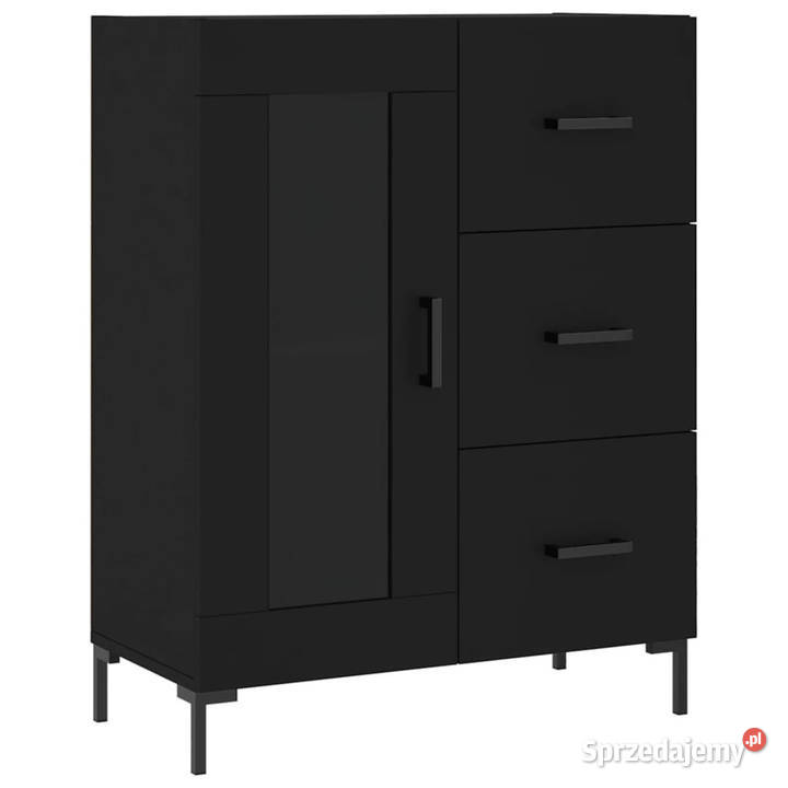 Szafka czarna 695x34x90 materiał drewnopochodny Warszawa sprzedam