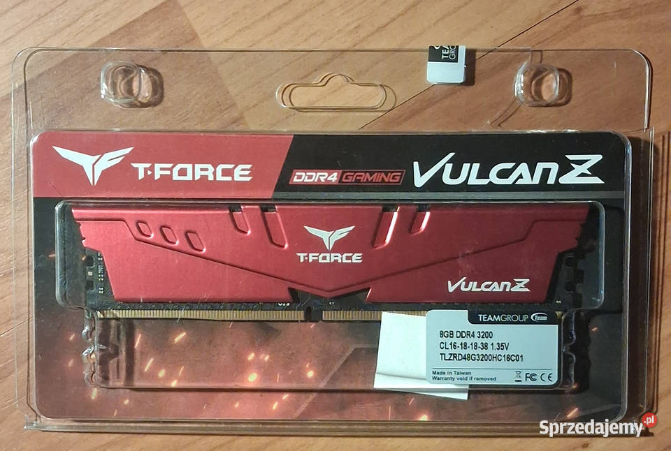 Pamięć RAM TeamGroup TForce Vulcan Z DDR4 8GB Łódź