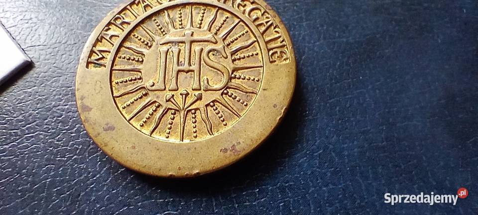 Stare monety Medal Matka Boska z Dzieciątkiem Lesko