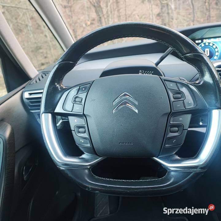 CITROEN C4 GRAND PICASSO II 2015 254000 5 OSÓB skórzana tapicerka Cięcina sprzedam