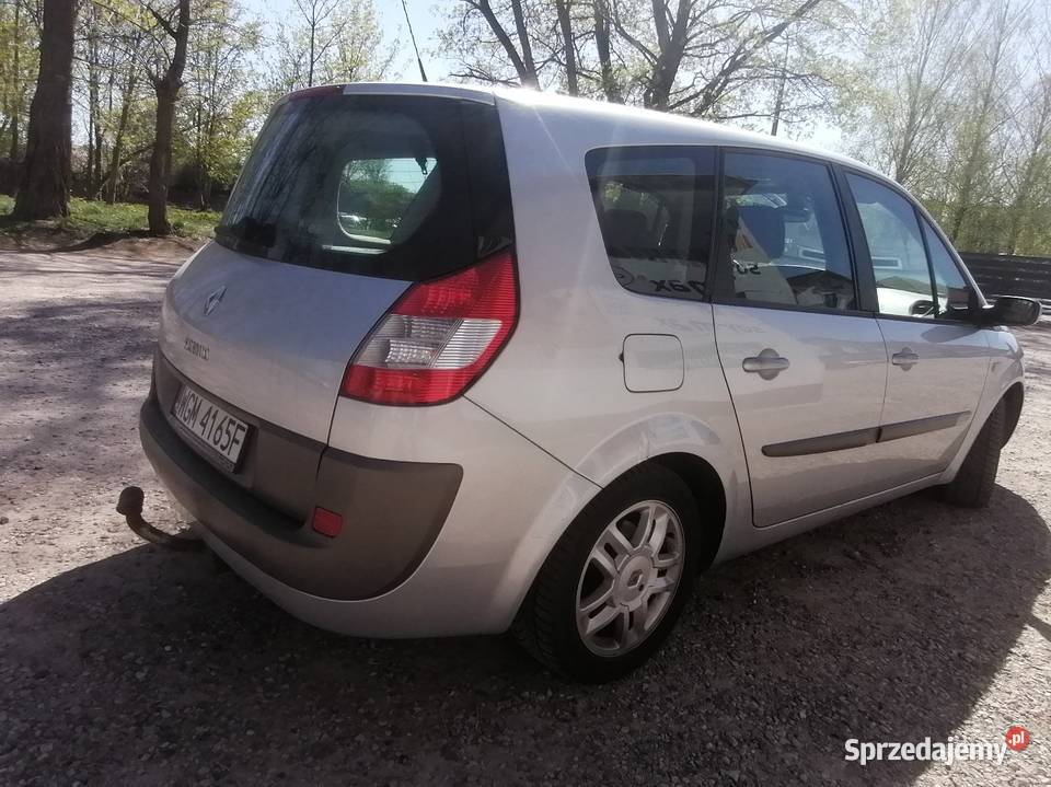 RENAUL GRAND SCENIC 20 lpg 2006 r 135 hak klima centralny zamek Sokółka