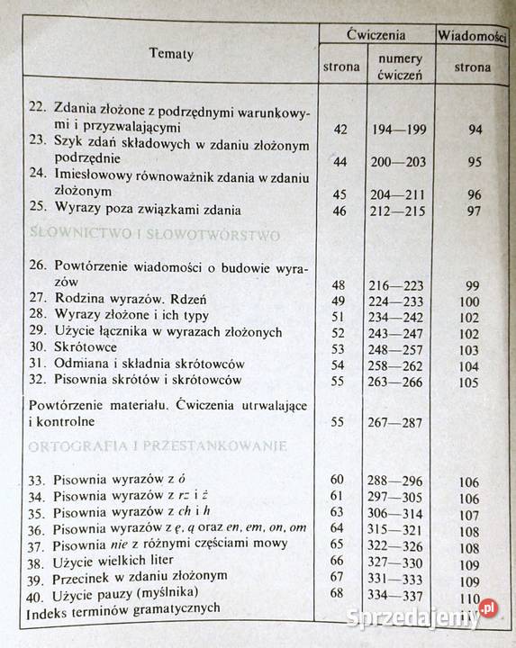 Język polski 7 Gramatyka i ortografia Krzystzof lubelskie Chełm