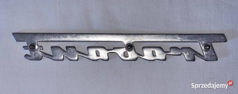 Metalowy emblemat napis Trabant oryginalny Warszawa