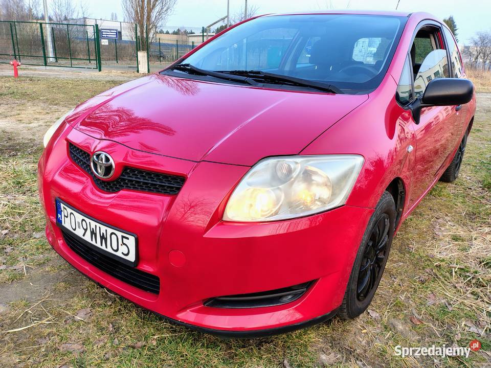 Toyota Auris 14 vvti benzyna 2007r 1400cm3 Poznań
