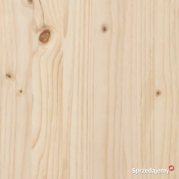 Rabata ogrodowa z płotkiem 100x50x70 lite drewno mazowieckie