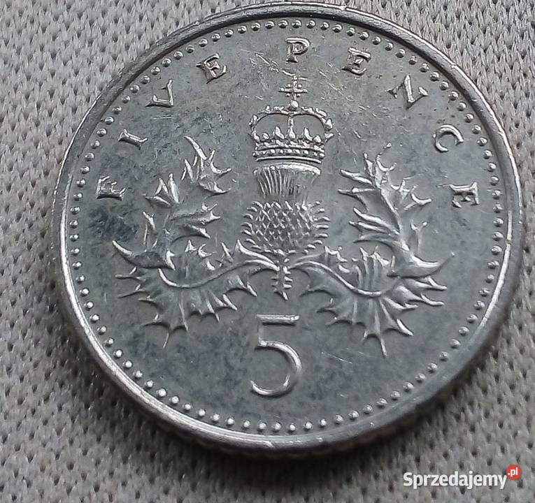 WIELKA BRYTANIAFIVE PENCE2007 r Legionowo