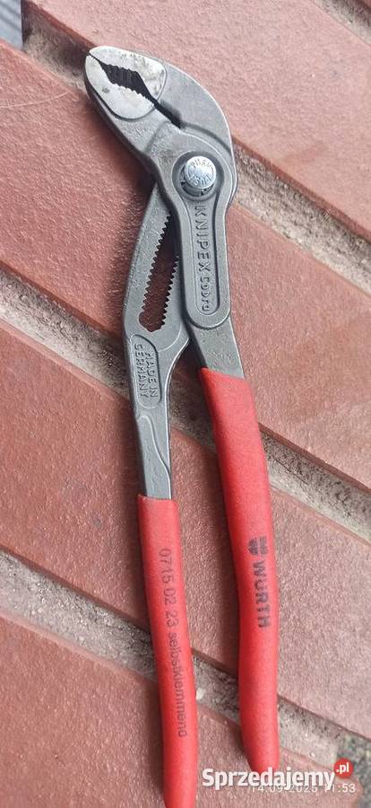 Szczypce do rur nowej generacji Knipex Cobra 250 Racibórz