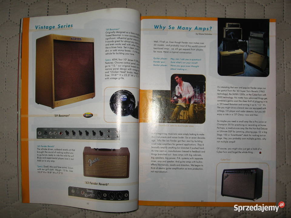 Fender Frontline 2001 De Armond Squier Benedetto Gitary i akcesoria Kępice