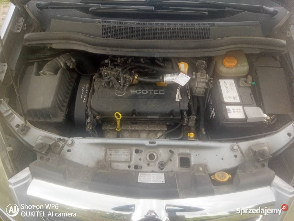Opel Zafira B 18 benzynagaz 2007 r benzyna+LPG