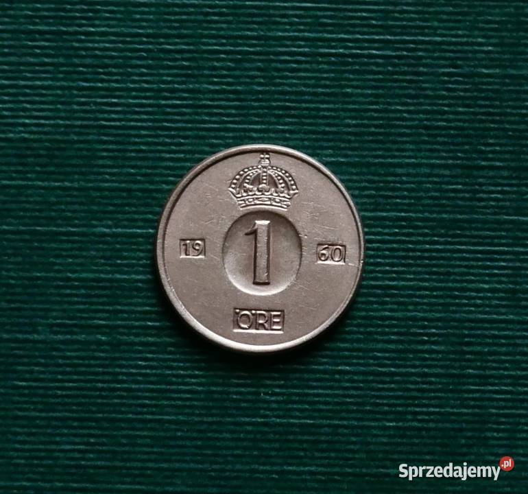 SZWECJA 1 ore 1960r Gliwice