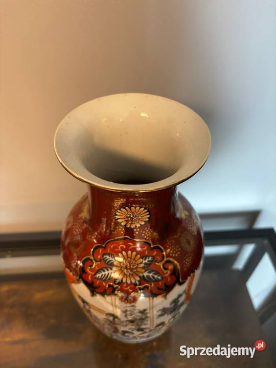 Wazon dzbanek wazonik malowany lubuskie Siedlisko