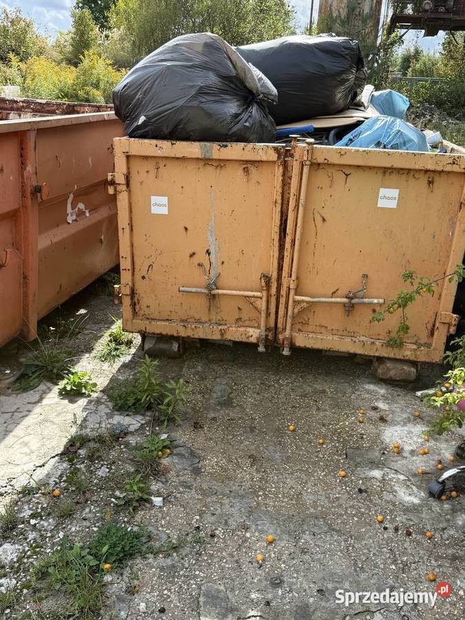 Kontener hakowy kp7 kp5 wys zaczepu 120 Pozostałe
