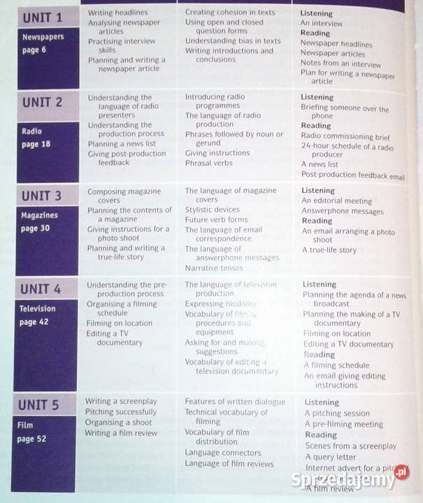 Cambridge English for the Media N Ceramella E lubelskie Chełm sprzedam