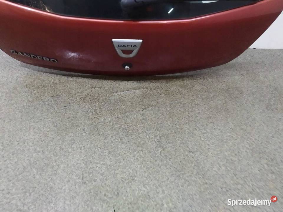 KLAPA TYŁ SZYBA TEB76 Dacia Sandero I 20082012