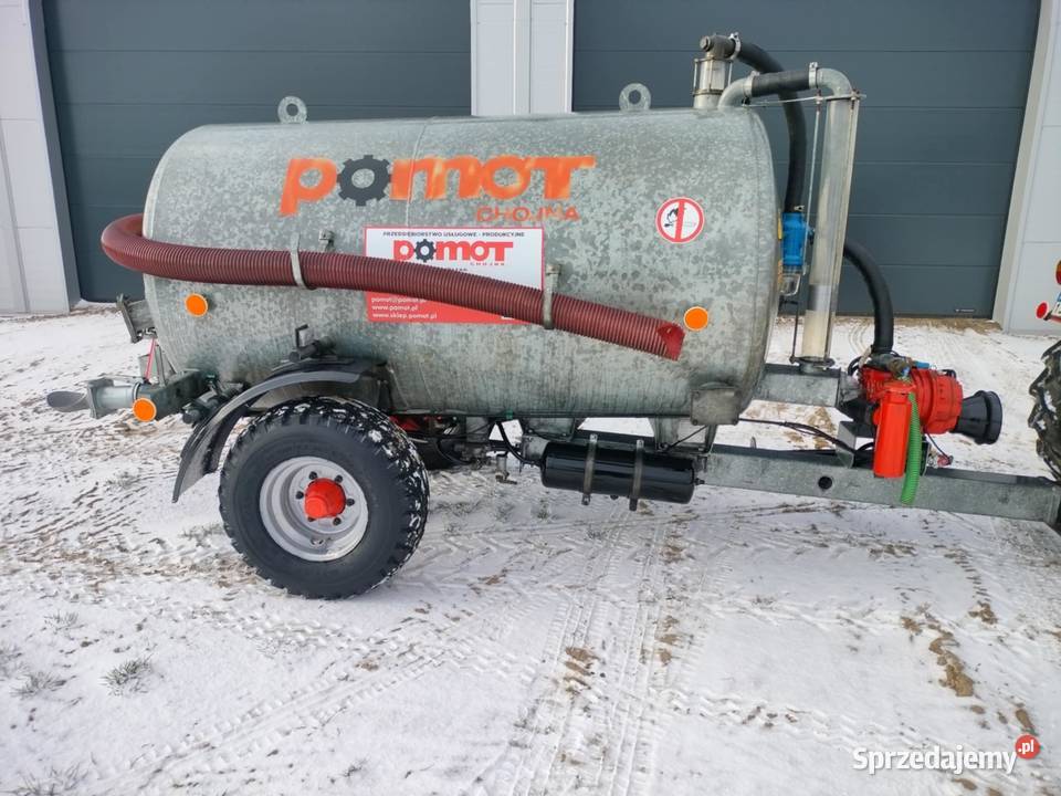 Beczkowóz Pomot 3300 litrów z 2015 roku Łuków