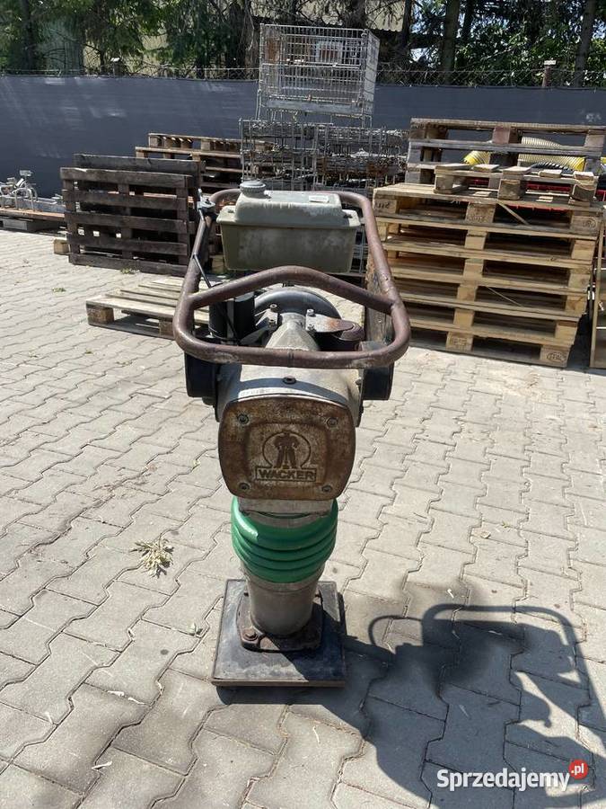 Skoczek zagęszczarka ubijak stopowy WACKER BS600 Ślesin