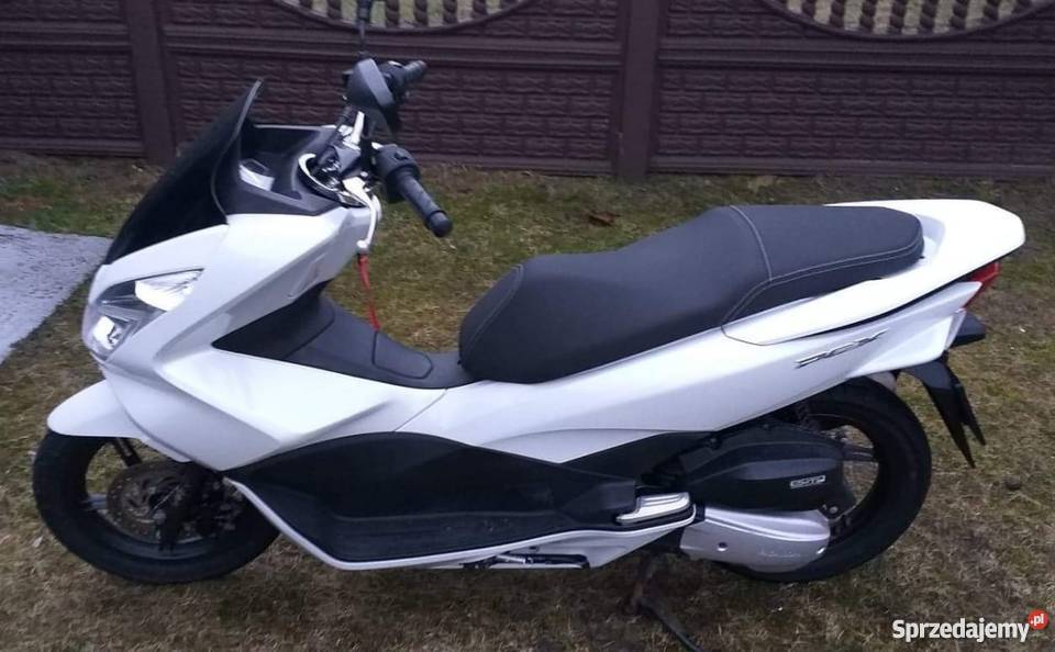 Honda pcx 125 biała perła można jeździć na sprzedam