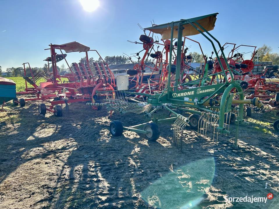 Zgrabiarki i przegrabiarki różne marki nieuszkodzony Turek sprzedam