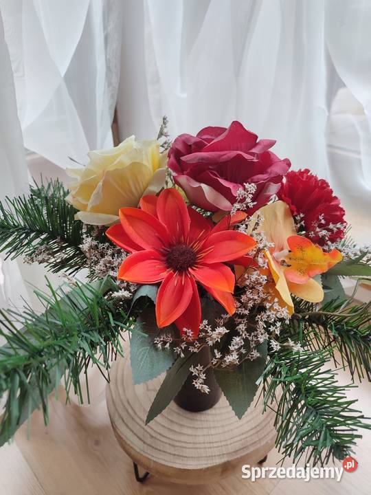 Zestaw na grób zestaw na cmentarz pomnik Wszystkich Świętych śląskie Sosnowiec