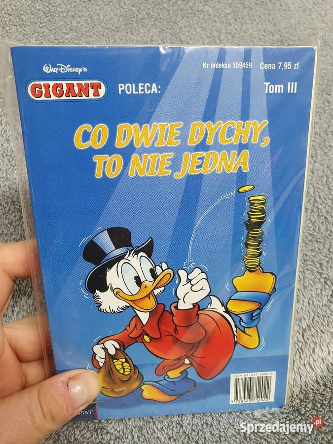Gigant Poleca zestaw 4 komiksów 2001 stan Gdynia sprzedam