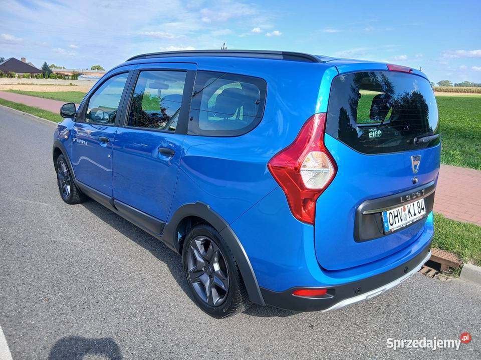 Dacia Lodgy stepway 7 osobowa 130tyśkm z Niemiec komputer pokładowy Kotlin sprzedam