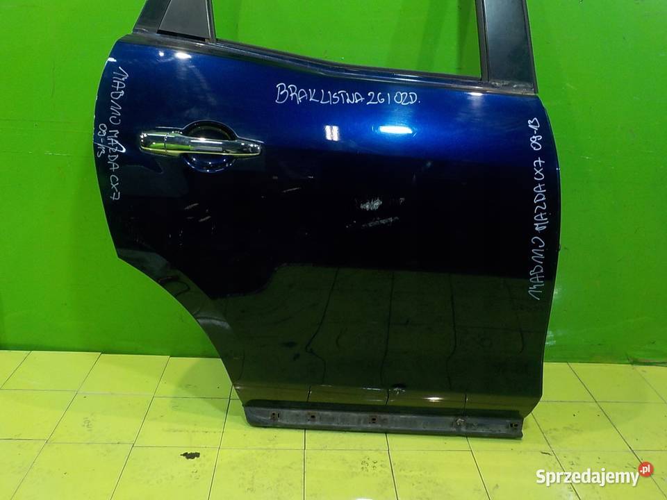 MAZDA CX7 LIFT 22 D 10r 5D drzwi prawe tyl osobowe