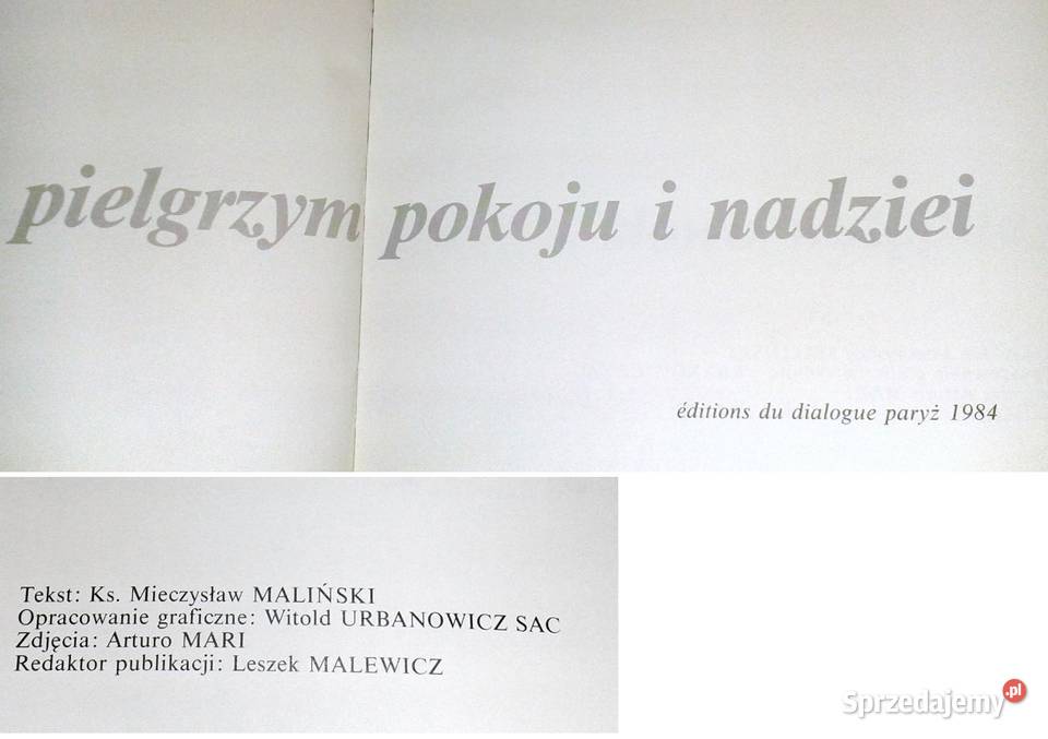 Pielgrzym pokoju i nadziei Ks Mieczysław lubelskie Chełm