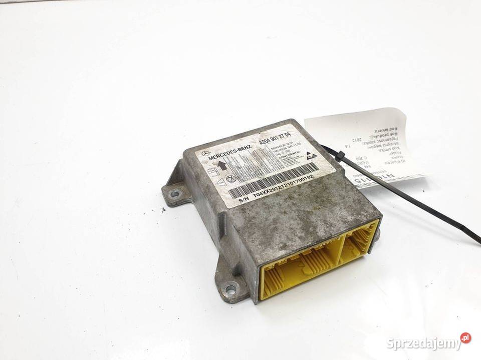 SENSOR AIRBAG MERCEDES BENZ C 200 A2049012704 Pozostałe Lipno
