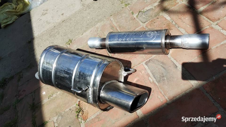 Komplet tłumików końcowy JanSpeed i przelotowy podkarpackie