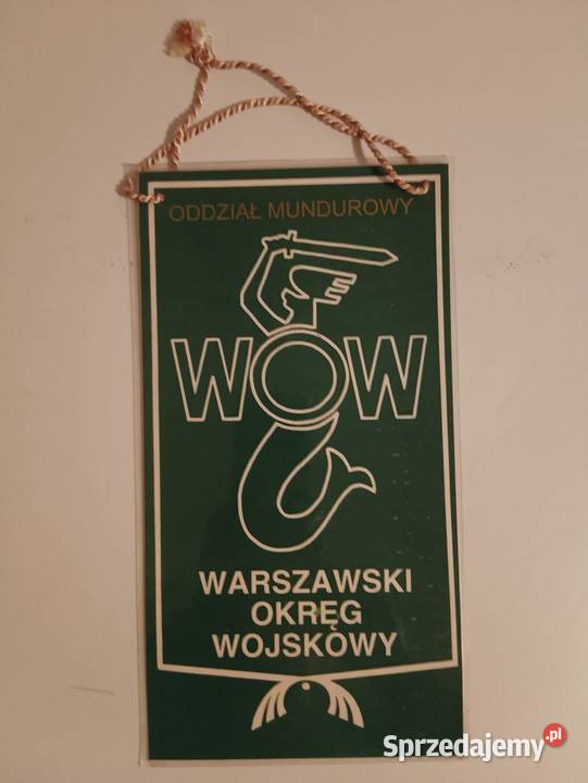 Proporczyk Warszawski Okręg Wojskowy Oddział Kościan