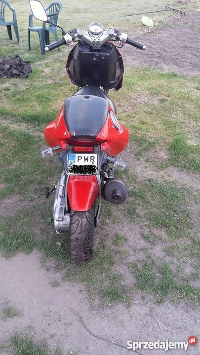 Italjet Dragster uszkodzony Września