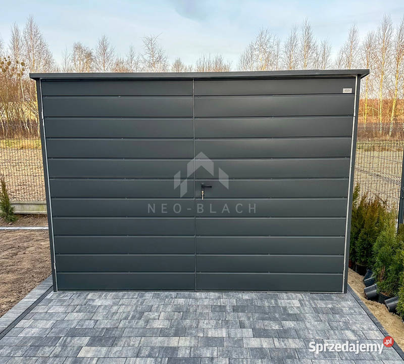 Schowek Domek Ogrodowy 3x3m Brama Dwuskrzydłowa Białystok