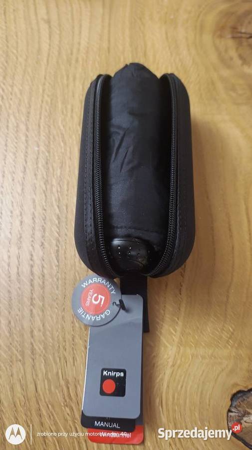 Parasol marki Knirps z etui mazowieckie Ciechanów sprzedam