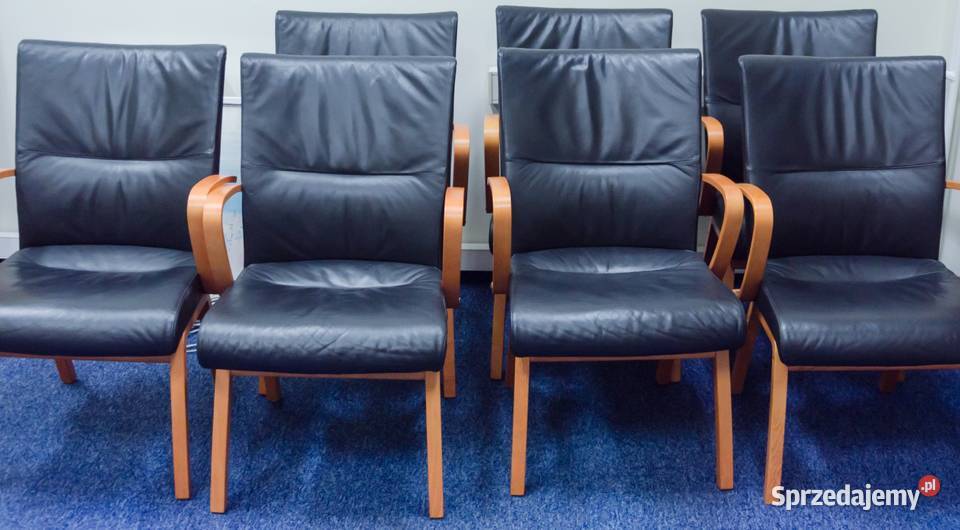 Fotel biurowy konferencyjny krzesło szwedzkie