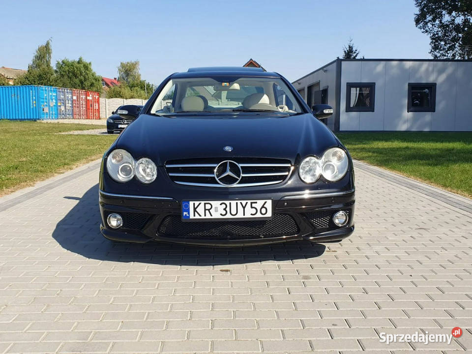 Mercedes CLK 63 AMG 63 AMG Rarytas Idealny Stan wielofunkcyjna kierownica Strobice