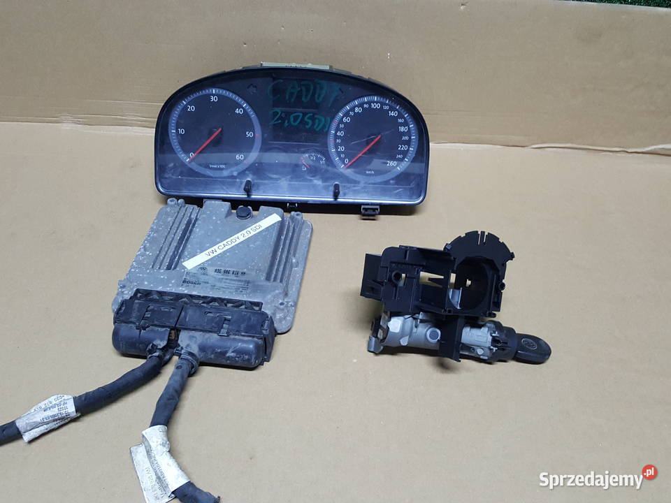 Zestaw startowy Vw Caddy licznik komputer Gniewkowo