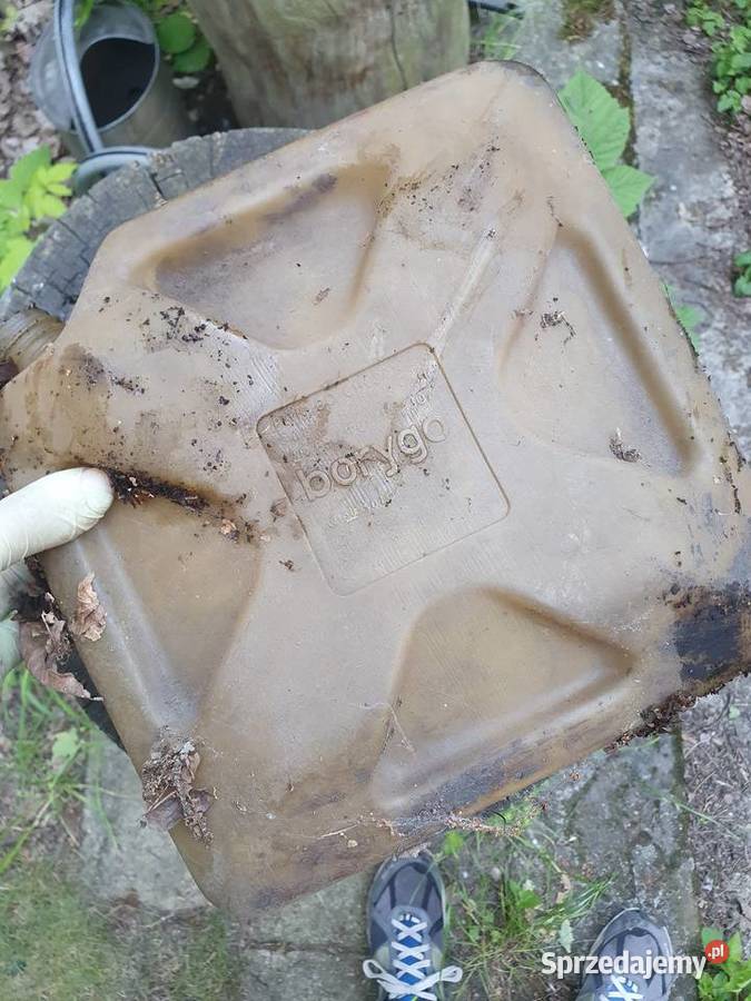 Kanister plastikowy stary borygo mazowieckie Warszawa sprzedam