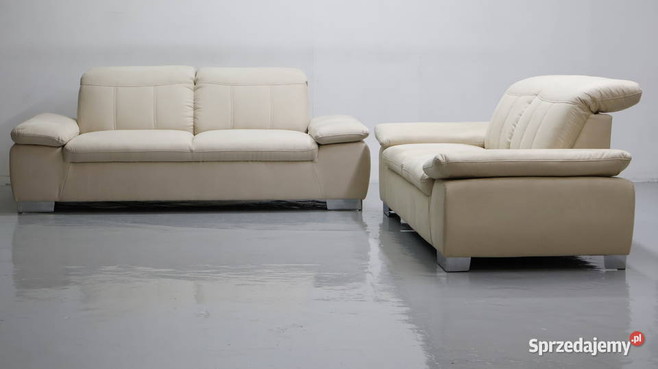 TAS nowy komplet 3 2 kanapy ZESTAW sofa jasna Komplety wypoczynkowe Komplety wypoczynkowe Poznań sprzedam