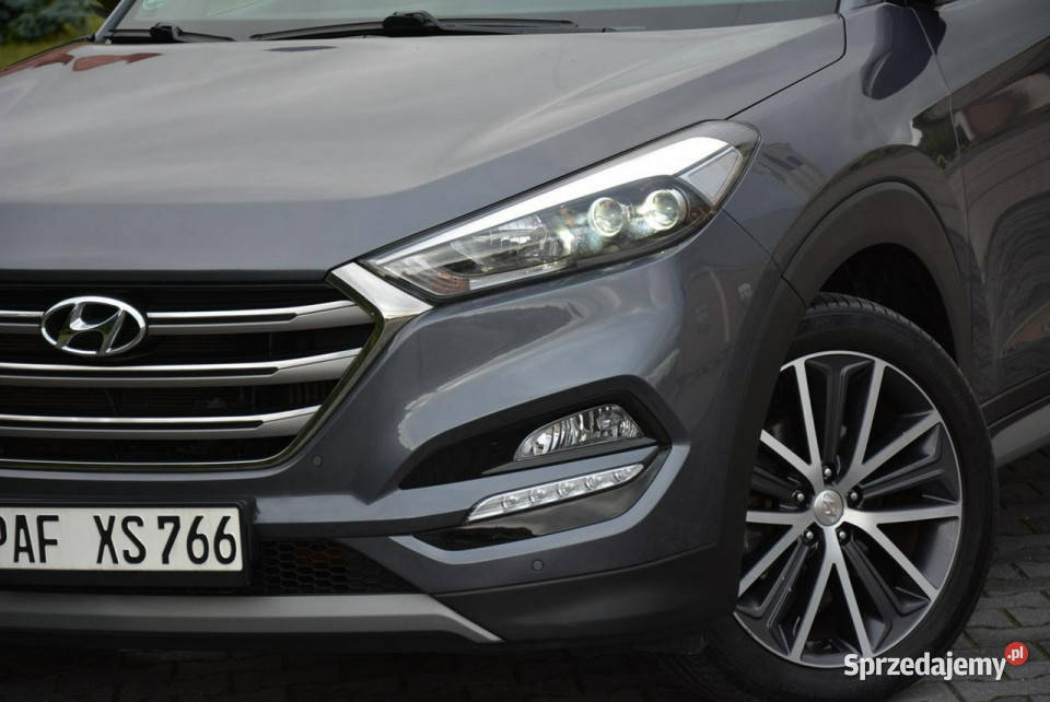 Hyundai Tucson Ledy BiXenon Navi Kamera BLIS elektrochrom. lusterka boczne mazowieckie Ostrów Mazowiecka