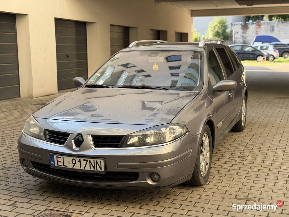 Renault Laguna II Lift 2007 176 Sprawna Klima Łódź