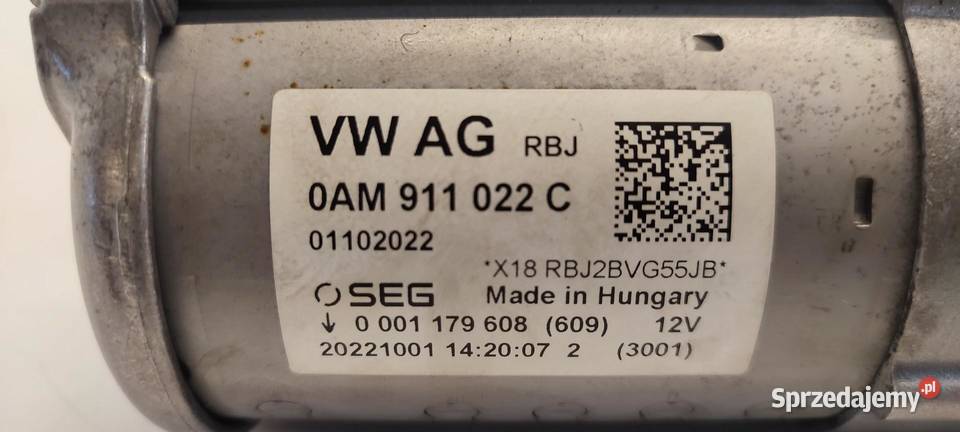 SKODA KAROQ ROZRUSZNIK 0AM911022C osobowe