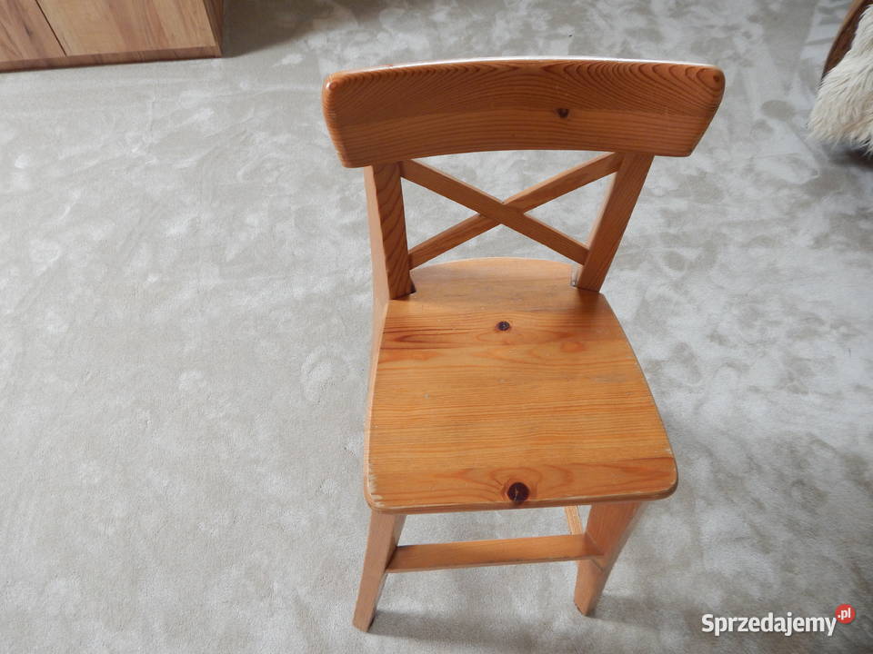 IKEA Krzesło dziecięce INGOLF wysokie Dla Dziecka Kraków