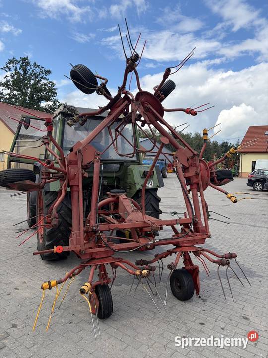 Przewracarka 6 karuzelowa Niemeyer HR 671 nieuszkodzony mazowieckie Myszyniec sprzedam